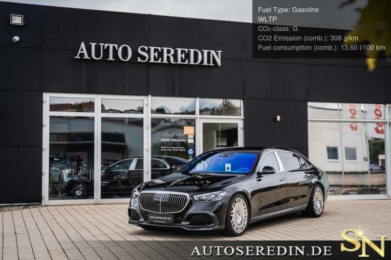 Maybach S680 MAYBACH BRABUS BLUE MASTERPIECE INTERIOR