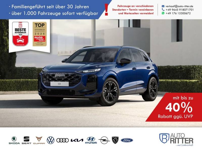 Audi Q3 S Line ACC-AHK-RFK-LED-Navi-360°-Carplay-K...