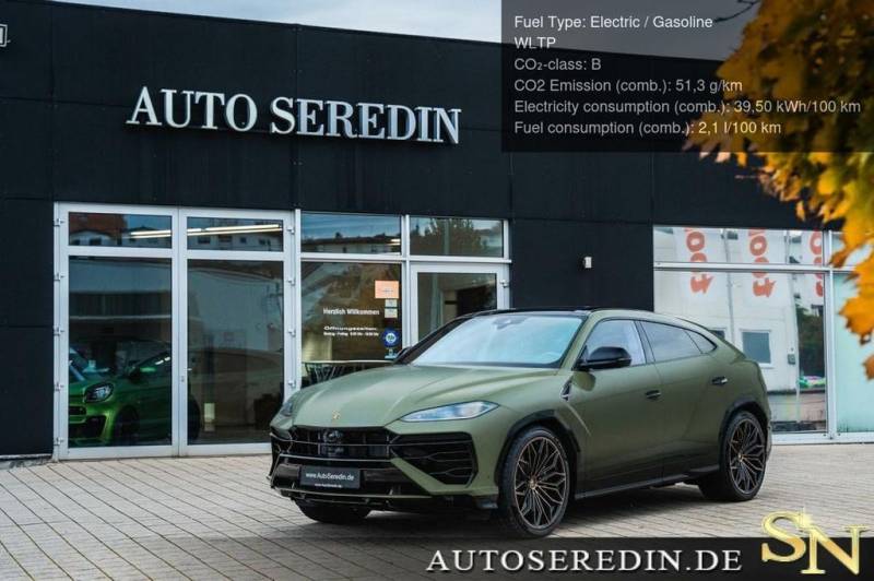 Lamborghini URUS SE BANGandOLUFSEN+PANO+CARBON+STYLE