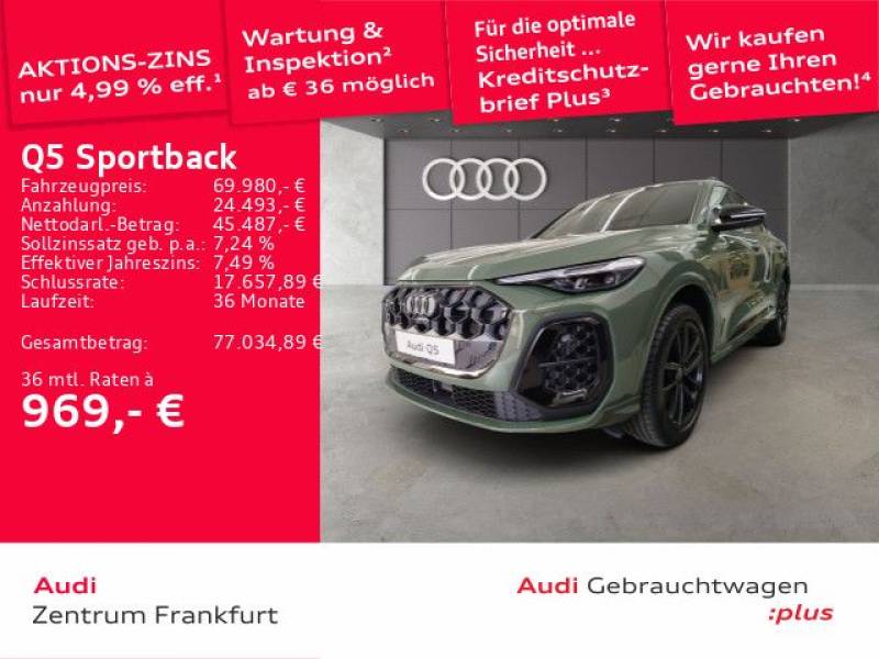 Audi Q5 Sportback TFSI quattro S tronic S line StdHz