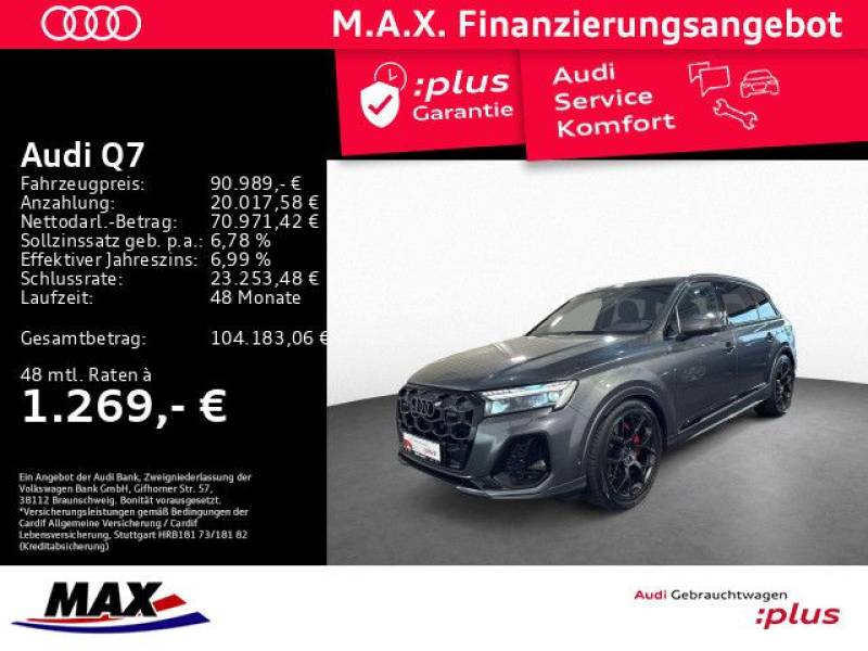 Audi Q7 50 TDI Q 7-SITZER S LINE +HD-MATRIX+PANO+AHK+