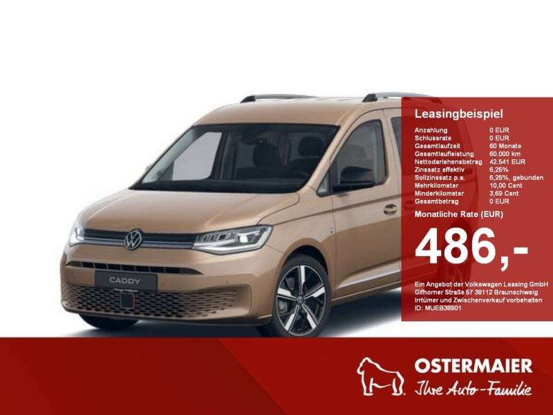 Volkswagen Caddy Style 5-Sitzer 1.5TSI 115PS DSG 5J-GARANTI