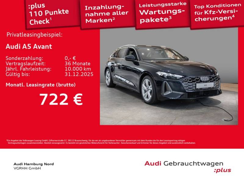 Audi A5 Avant 2.0 TDI S tronic S line ACC AHK Sound