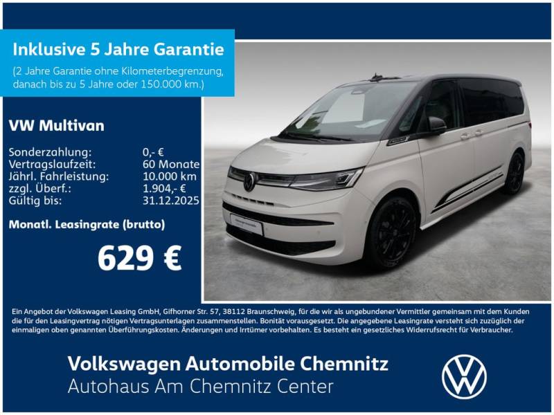 Volkswagen Multivan Edition 2,0l 150 kW TSI DSG 3124mm LÜ