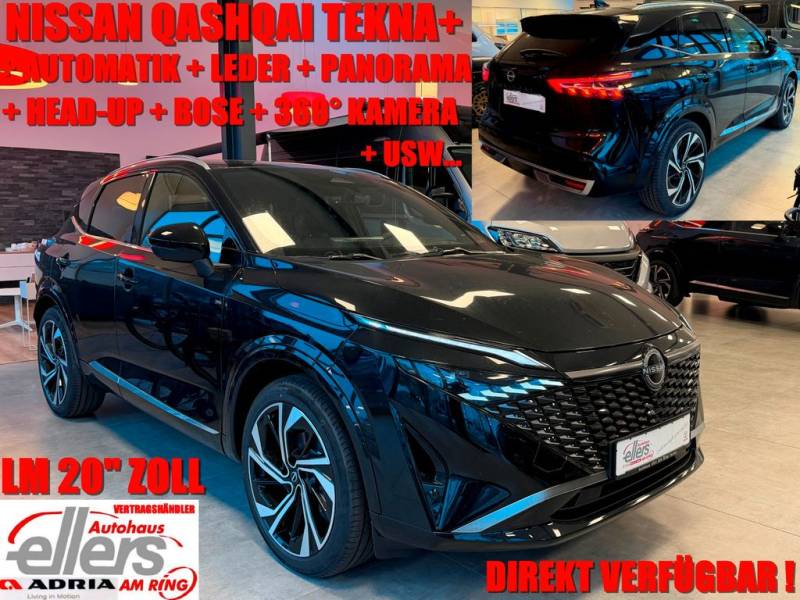 Nissan QASHQAI TEKNA+ BOSE LEDER PANORAMA NAVI 20"ZOLL