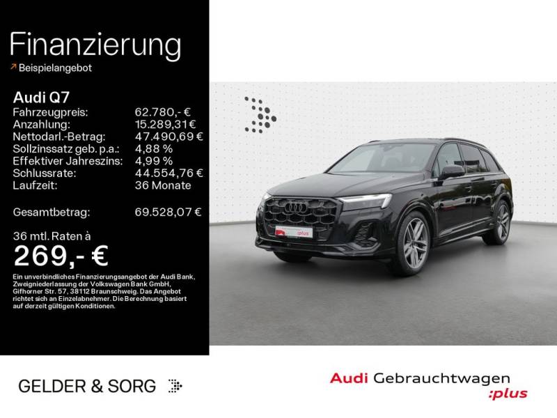 Audi Q7 45 TDI quattro S line Matrix*virtual*HuD*air*