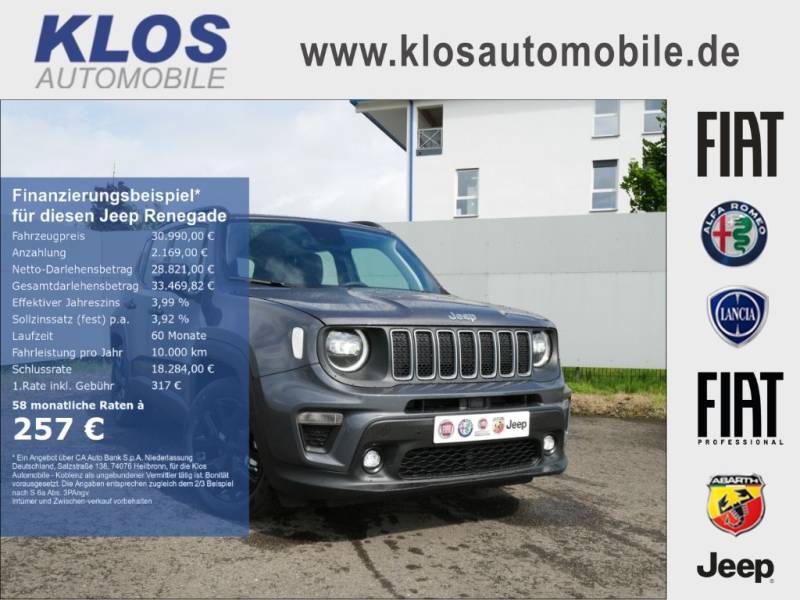 Jeep Renegade SUMMIT e-HYBRID 1.5 GSE T4 48V 130PS DC