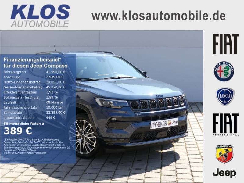 Jeep Compass SUMMIT PHEV 4Xe 240PS AT 1.3 T4 PREMIUM 