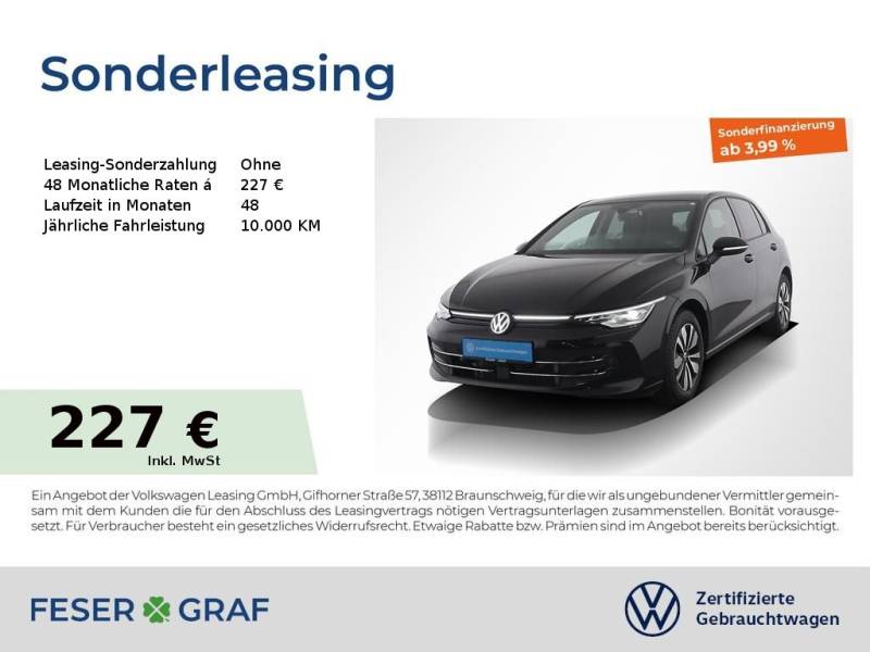 Volkswagen Golf 8 Goal 1.5 TSI Navi AHK LED SiHz ACC