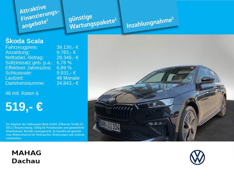 Skoda Scala Monte Carlo 1.5 TSI Matrix-LED Navi Pano A
