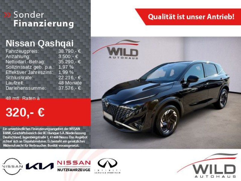 Nissan Qashqai 1.3 DIG-T MHEV N-Connecta LED 360° Navi