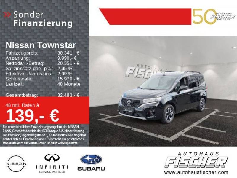 Nissan Townstar Kombi L1 1.3 N-Connecta Navi Designpake
