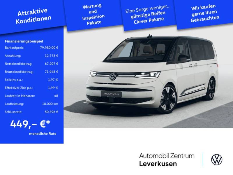 Volkswagen T7 Multivan TDI Edition Lang 7-SITZE H/K STANDHZ