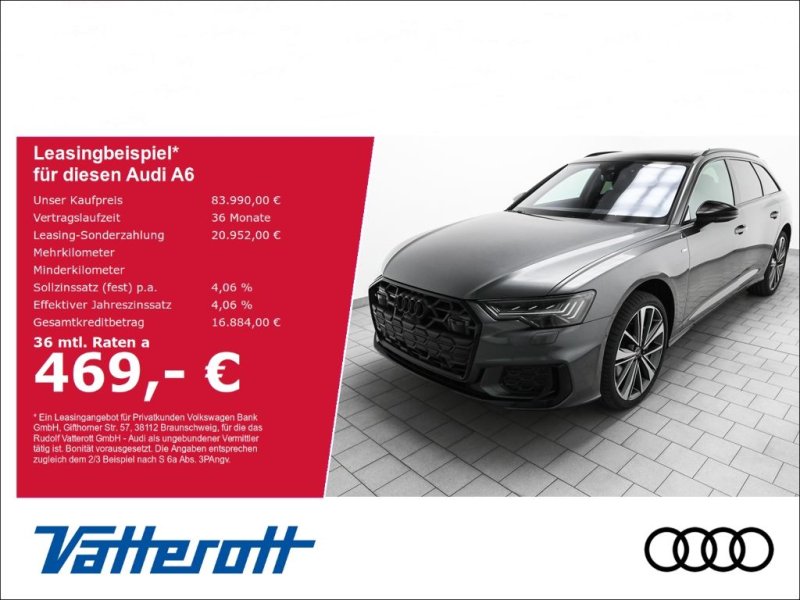 Audi A6 Avant S line Competition 50 TDI AHK BandO HDMat