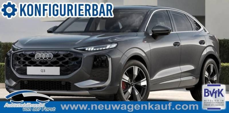 Audi "Q3 SPORTBACK Basis" LIEFERUNG KOSTENLOS and PR...