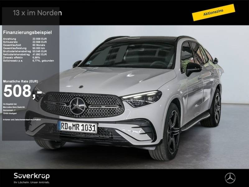 Mercedes-Benz GLC 200 d 4M BURM AMG NIGHT SPUR PANO AHK 360