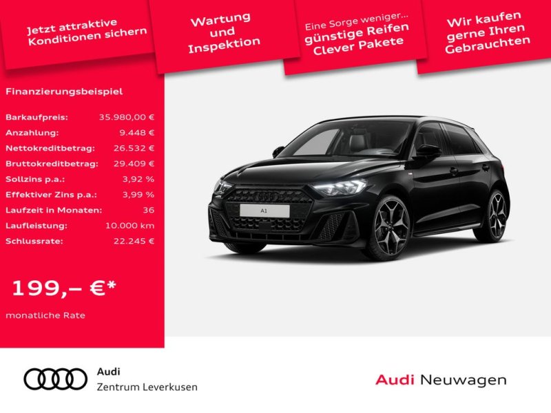 Audi A1 Sportback TFSI S tronic S line LED VIRT SHZ