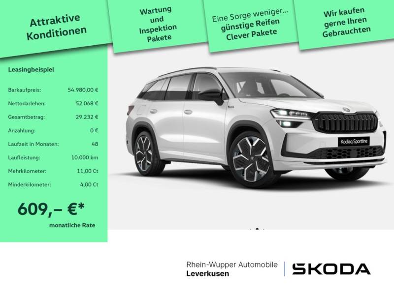 Skoda Kodiaq DSG Sportline 360° PANO HUD ACC LED NAVI