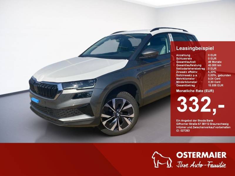Skoda Karoq TOUR 1.5 TSI 110 KW 7-GANG DSG.MATRIX.AHK.
