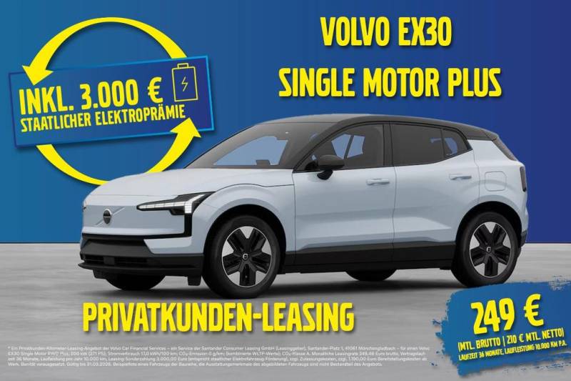 Volvo EX30 Twin AWD Ultra Black Edition 360° 19" PANO