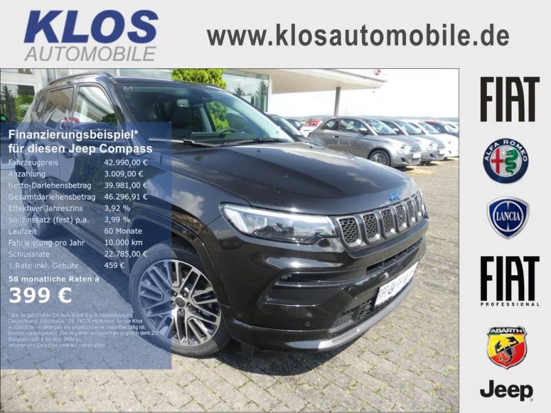 Jeep Compass SUMMIT PHEV 4Xe 240PS AT 1.3 T4 SCHIEBED
