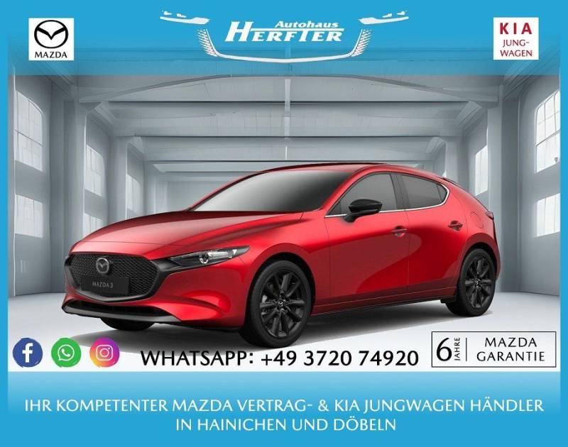 Mazda 3 HOMURA RÜCKF-K SITZ-HZ VOLL-LED INDUKT-L HEAD-