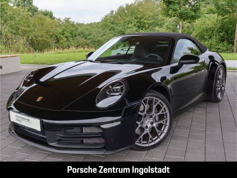 Porsche 911 992 Carrera Cabriolet Sportabgas Nähte kreid