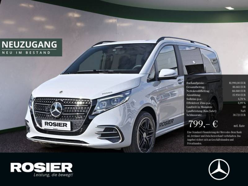 Mercedes-Benz V 300 d STYLE Lang AHK Standhz. Abstandstemp. Na