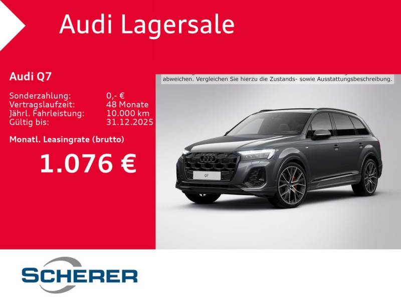 Audi Q7 SUV S line business TDI quattro 210 kW tiptro
