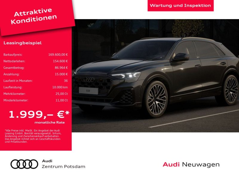 Audi SQ8 SUV TFSI SITZBELÜFTUNG PANO MATRIX-LED LASER