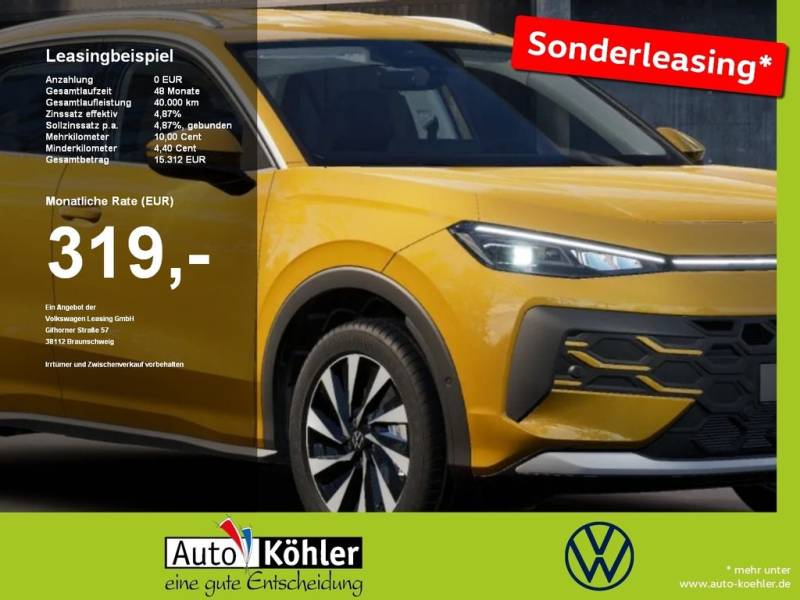 Volkswagen T-Roc Style DSG, PDC, SHZ, LED, Modelljahr 2026!