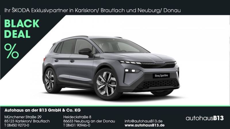 Skoda Elroq 85 Sportline SHZ+AHK+NAVI+KAMERA+KEYLESS