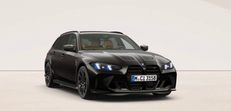 BMW M3 COMPETITION. SAPHIRSCHWARZ. ULT. PACK. TARTUF