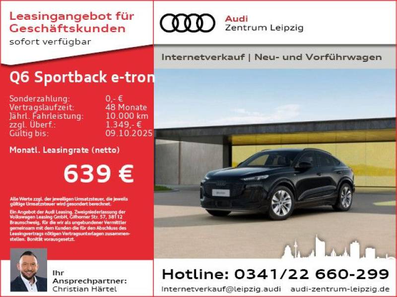 Audi Q6 Sportback e-tron performance *Wärmepumpe*HuD*