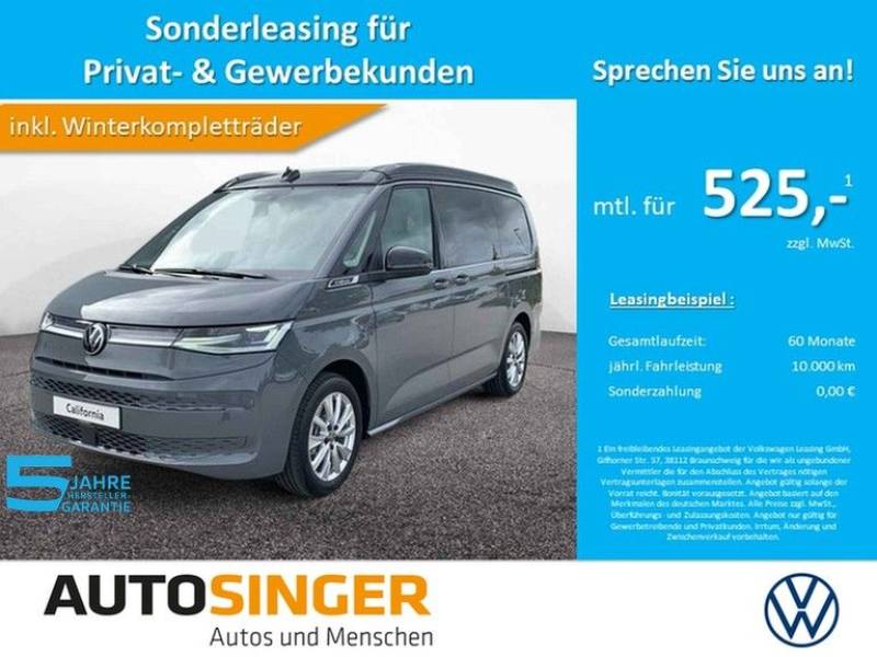 Volkswagen T7 California Beach eHybrid DREHSITZ*CAM*AHK*WR