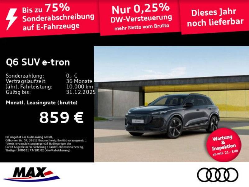 Audi Q6 SUV e-tron quattro S-LINE+TECH-PRO+BANGandOLUFS