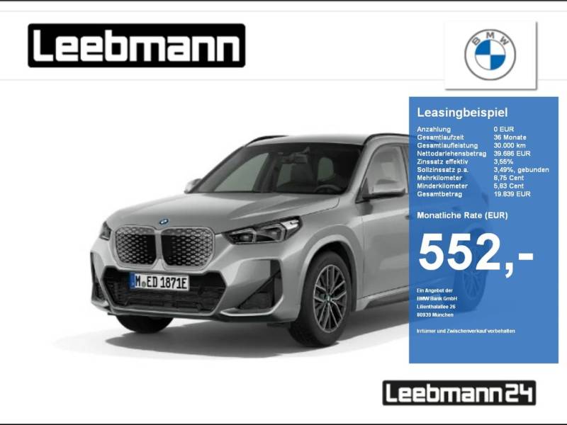 BMW iX1 eDrive20 M-Sportpaket AHK//LKH/Premium/Massa
