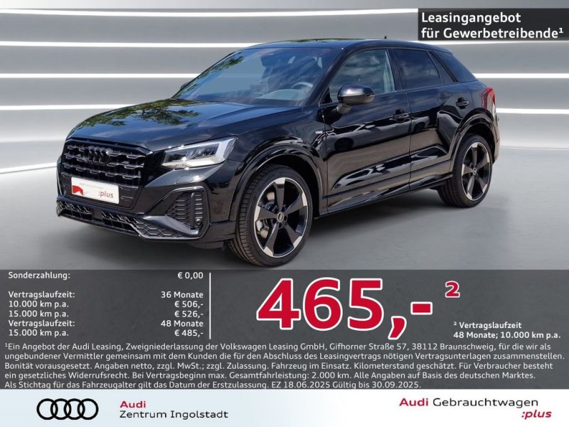 Audi Q2 35 TFSI 2x S line AHK ACC NAVI virtual+ 19"