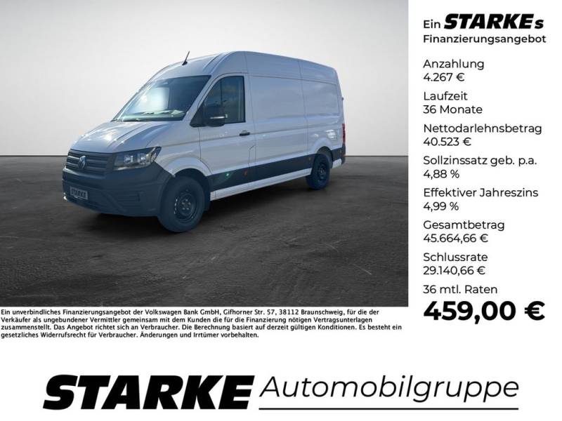 Volkswagen Crafter35 Kasten 2.0 TDI Autom. MR Hochdach L3H3