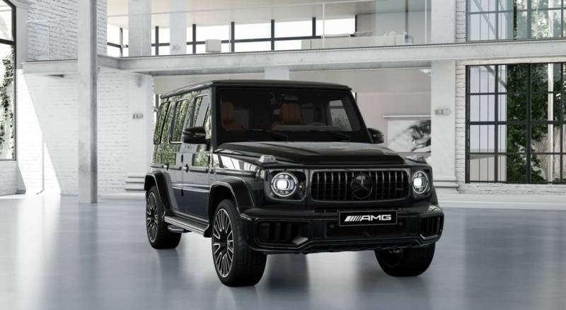 Mercedes-Benz G63 AMG MY26!-BLACK/BROWN-A22-TV-CARBON-KEYLESS-