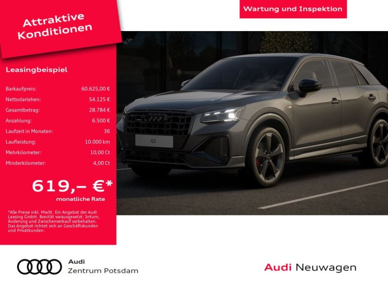 Audi Q2 S line 40 TFSI quattro ACC PANO MATRIX-LED
