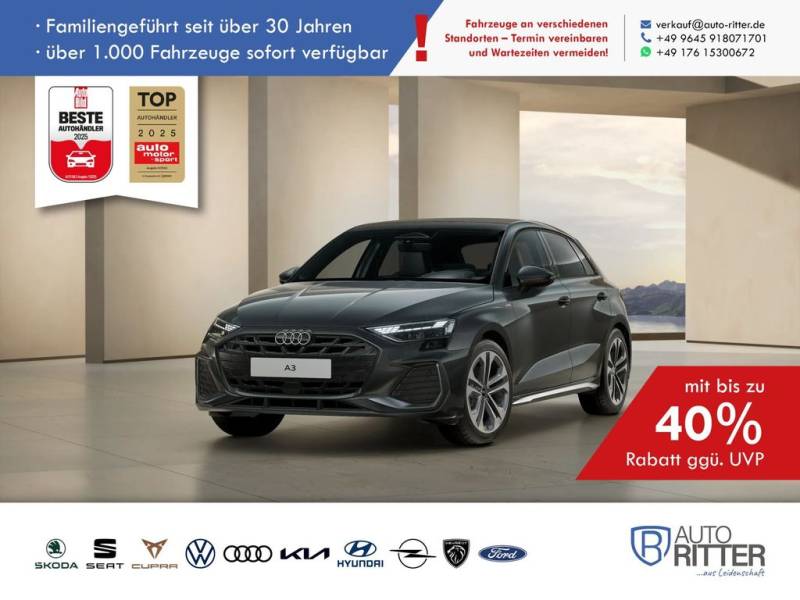 Audi A3 Sportback S line ACC-RFK-PANO-LED-Carplay-...