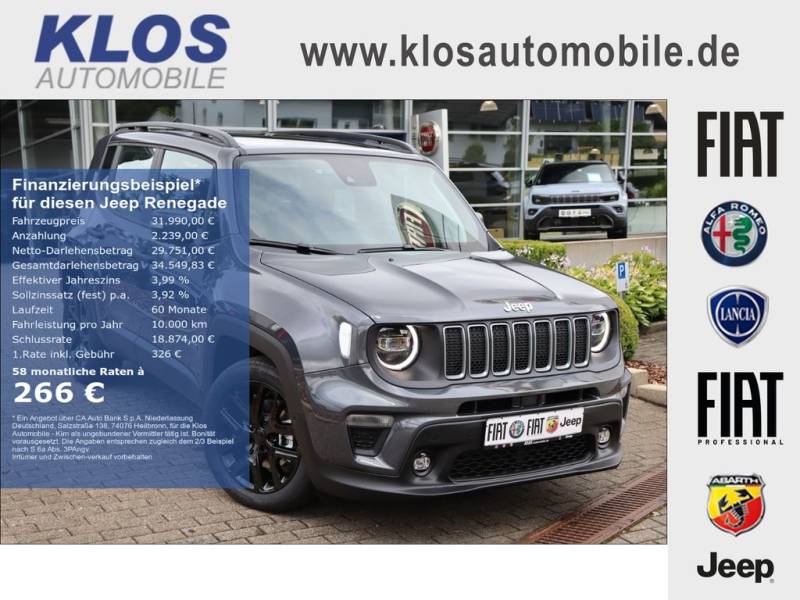 Jeep Renegade SUMMIT e-HYBRID 1.5 GSE T4 48V 130PS DC