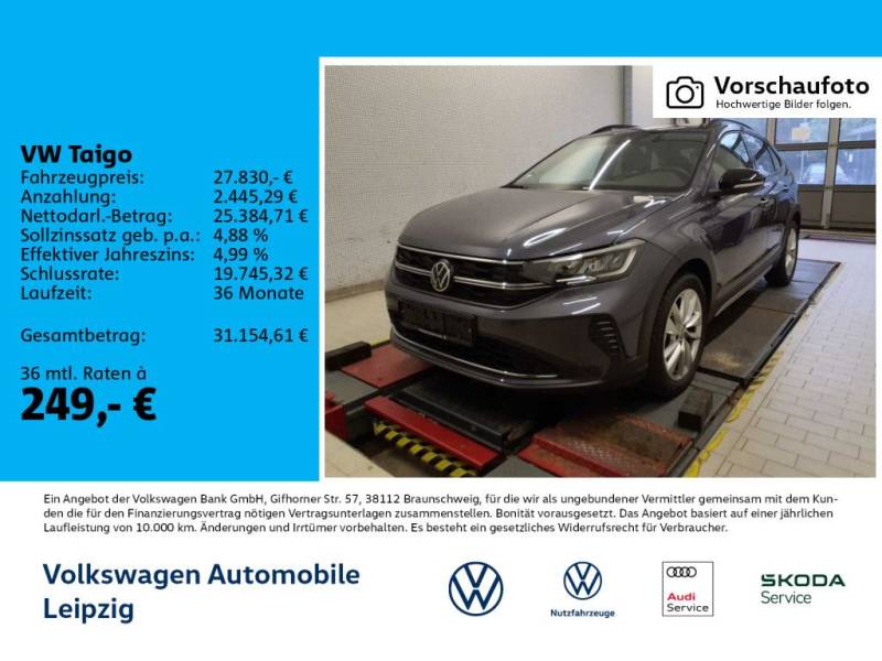 Volkswagen Taigo "Goal" 1.5 TSI DSG *AppConnect*Rear View*
