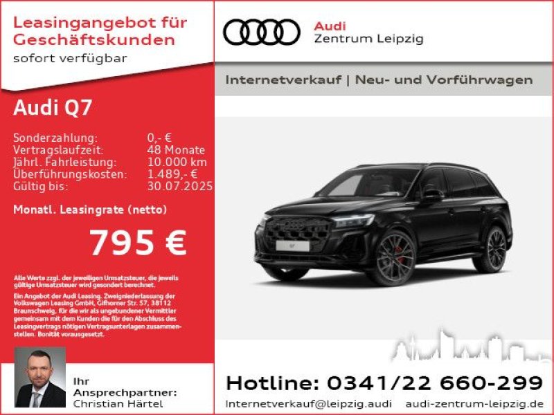 Audi Q7 SUV S line 55 TFSI e qu. MATRIX*AHK*Pano*BandO*