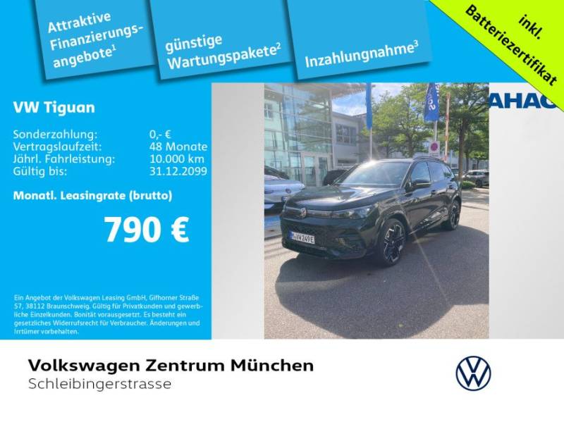 Volkswagen Tiguan 1.5 TSI R-Line eHybrid BlackStyle LEDER N