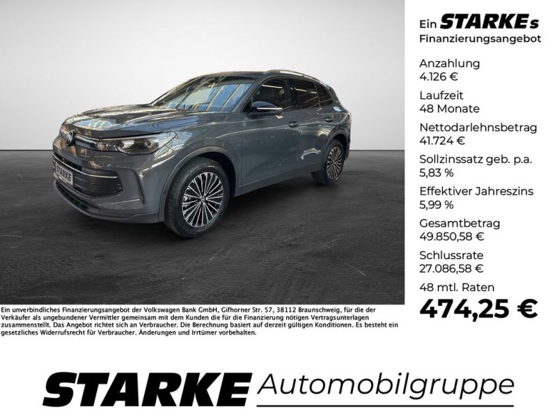 Volkswagen Tiguan 2.0 TDI DSG Goal AHK Navi LED Kamera PDC