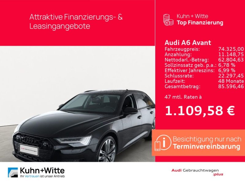 Audi A6 Avant 50 TDI quattro advanced *Pano*AHK*Matri