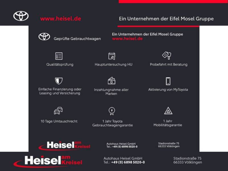 Toyota Yaris Hybrid Teamplayer --Standort Völklingen --