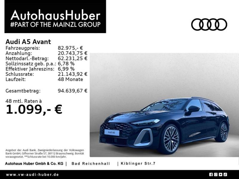 Audi A5 Avant TDI quattro S tronic S line MATRIX AHK